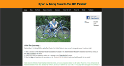 Desktop Screenshot of bikingtowardsthe49th.org