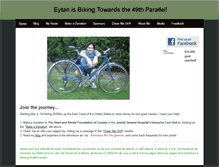 Tablet Screenshot of bikingtowardsthe49th.org